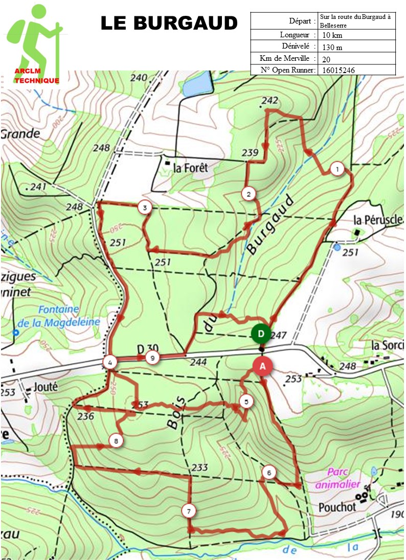 Randonnée à Le Burgaud